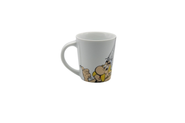 Asterix und Obelix Tasse von links